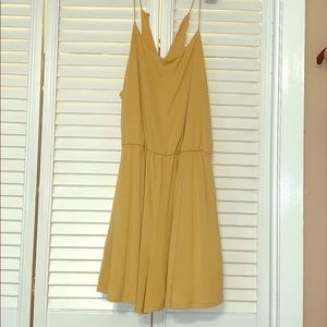 Naked Zebra Gold/yellow romper